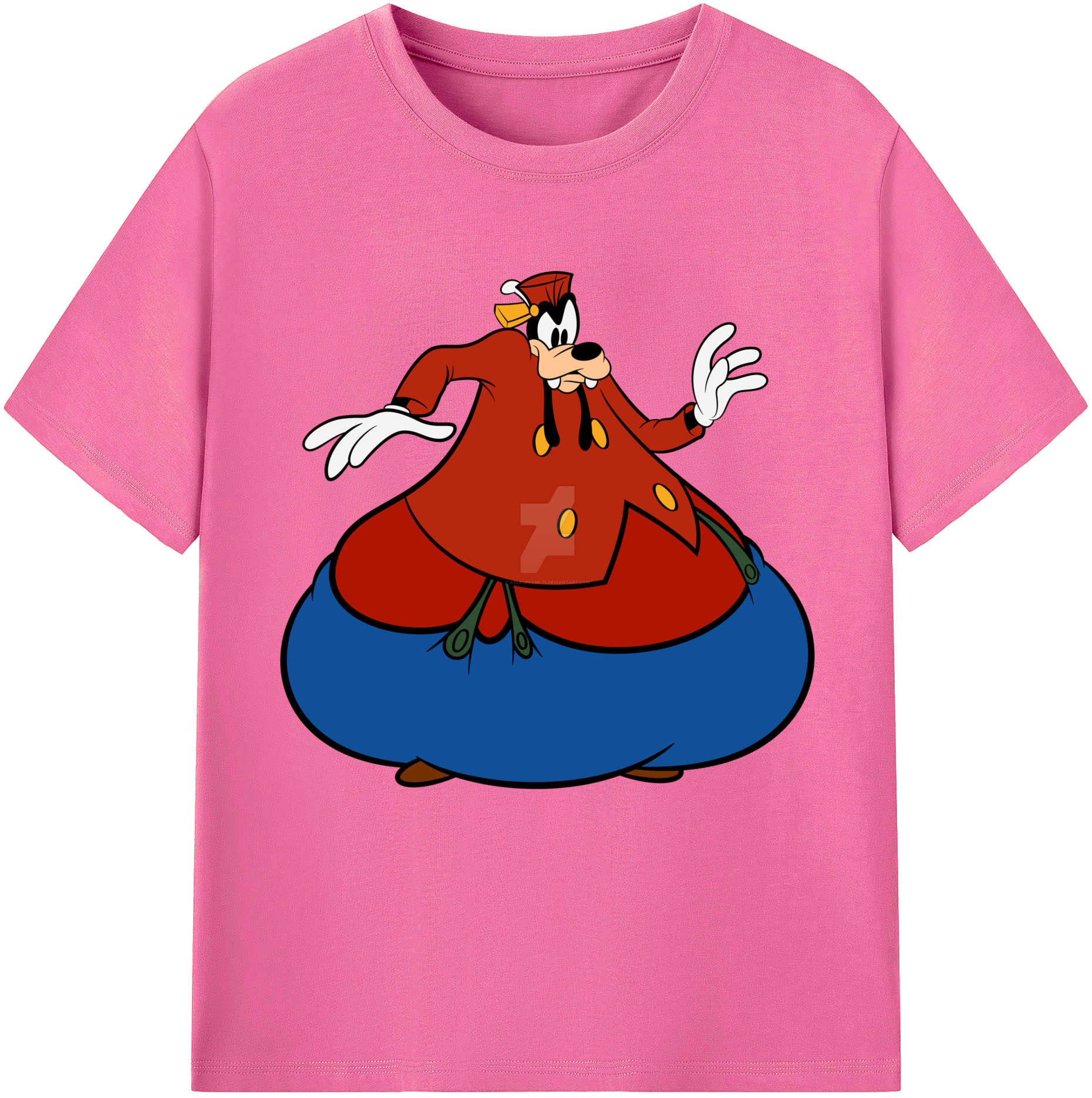 （画像用） ミッキーマウス Mickey Mouse レディースカジュアルプリントTシャツ（綿100％）